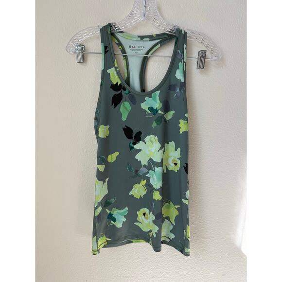 NWT Athleta Shanti Floral Print Tank Top Size XS - Picture 3 of 6